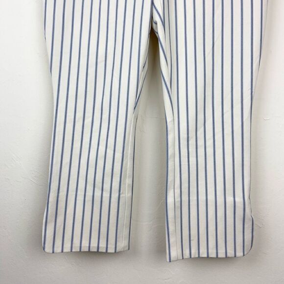 Anthropologie The Essential Capri Striped Trousers - Picture 5 of 8